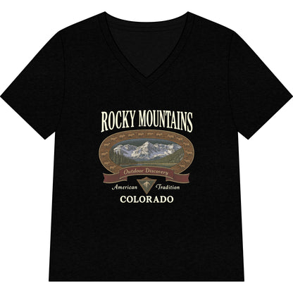 Rocky Mountains - Super Soft V-Neck