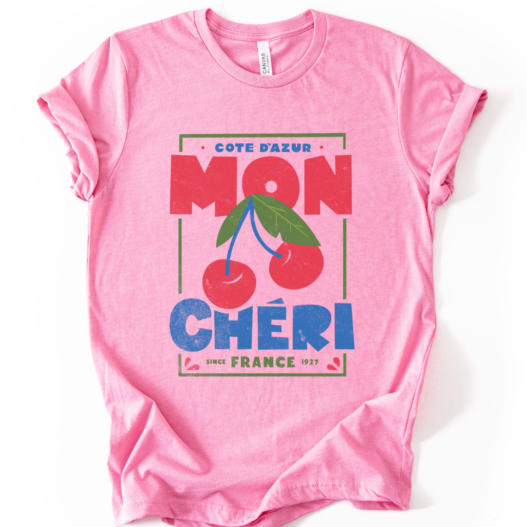 Mon Cheri - Bella Canvas Super Soft Fitted T Shirt