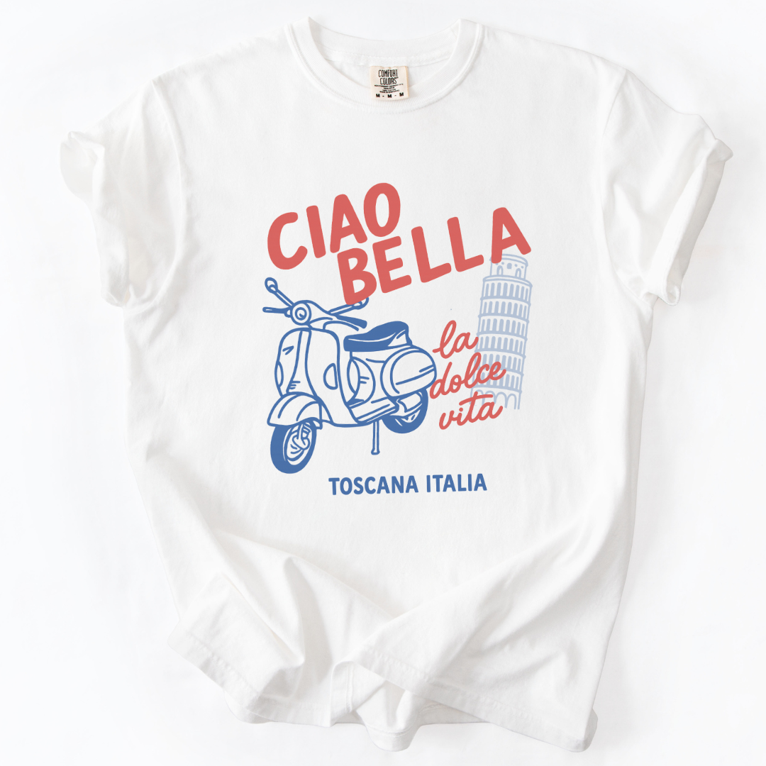 Ciao Bella -  Comfort Colors Relaxed Fit Premium T Shirt
