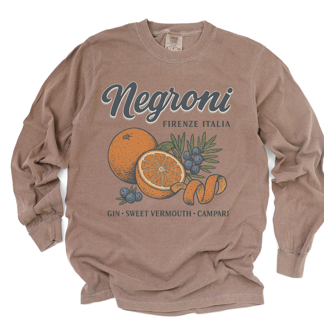 Negroni - Comfort Colors Premium Long Sleeve T Shirt