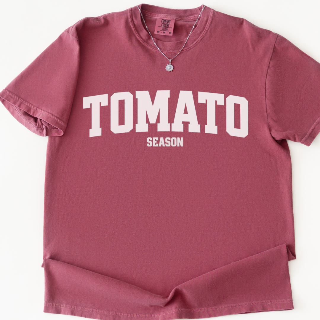 Tomato Season - Comfort Colors Relaxed Fit Premium T Shirt