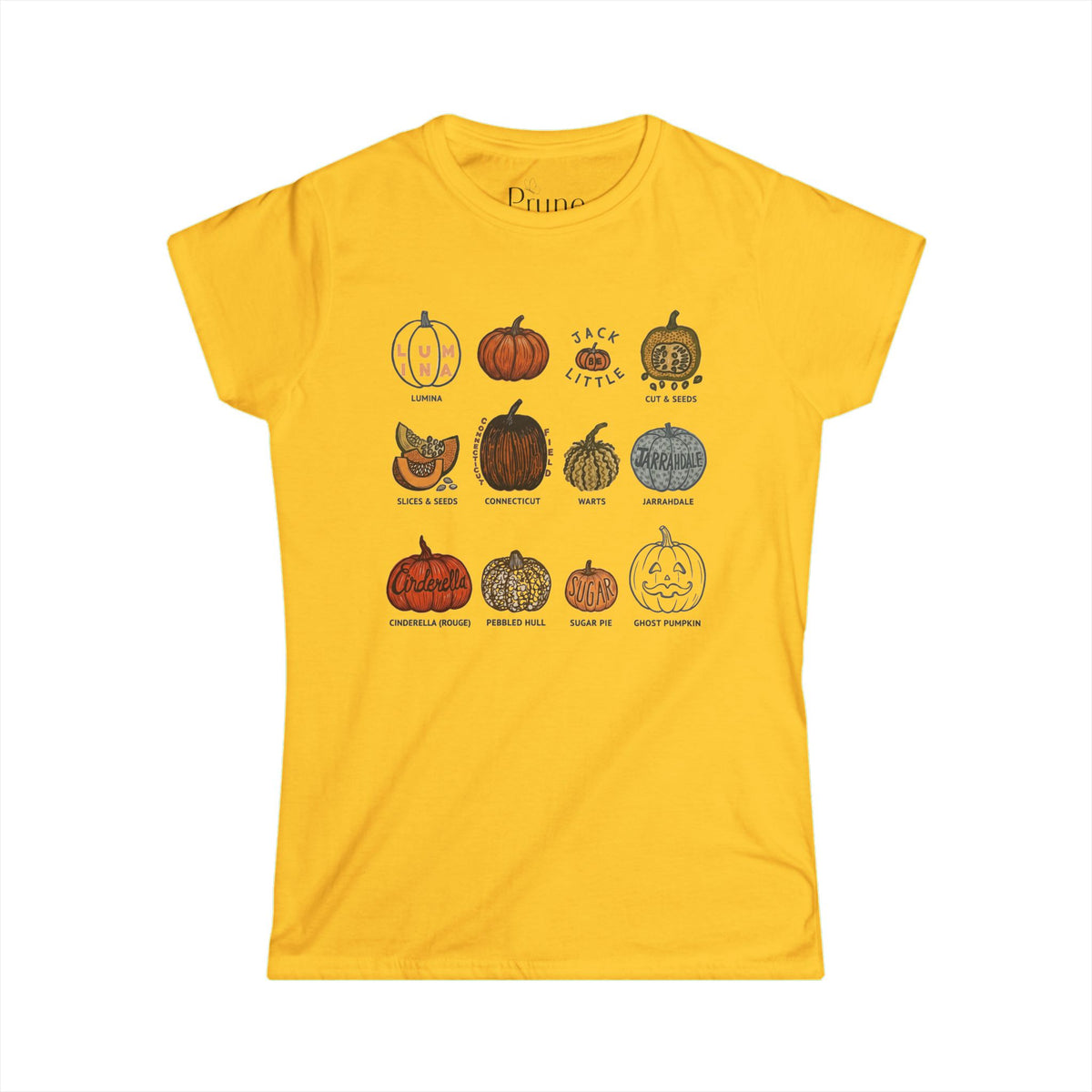 Pumpkin Patch - Women's Cut Fitted Tee