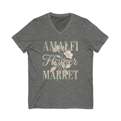 Amalfi Flower Market - Short Sleeve V Neck
