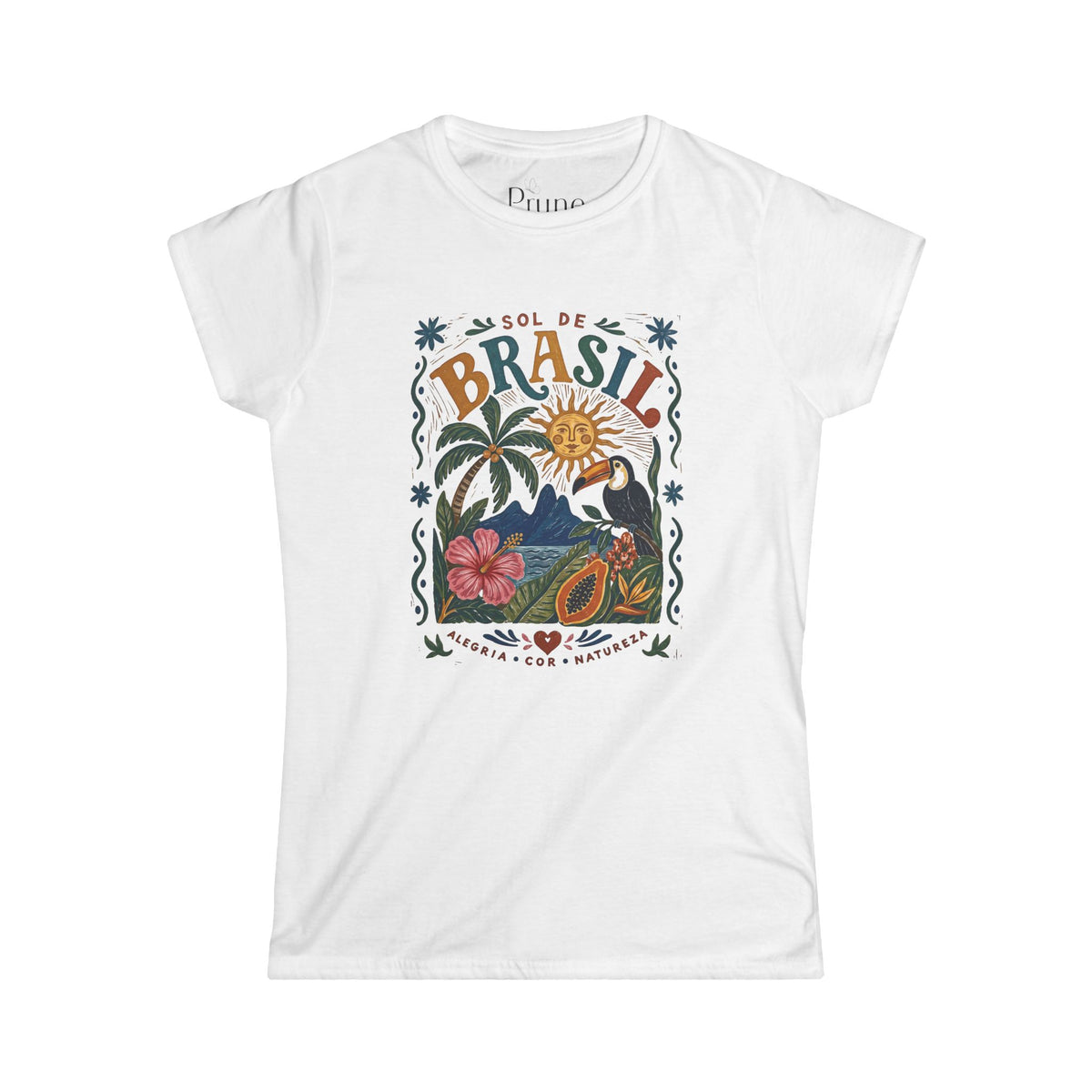 Brazil - Women's Cut Fitted Tee