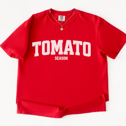 Tomato Season - Comfort Colors Relaxed Fit Premium T Shirt