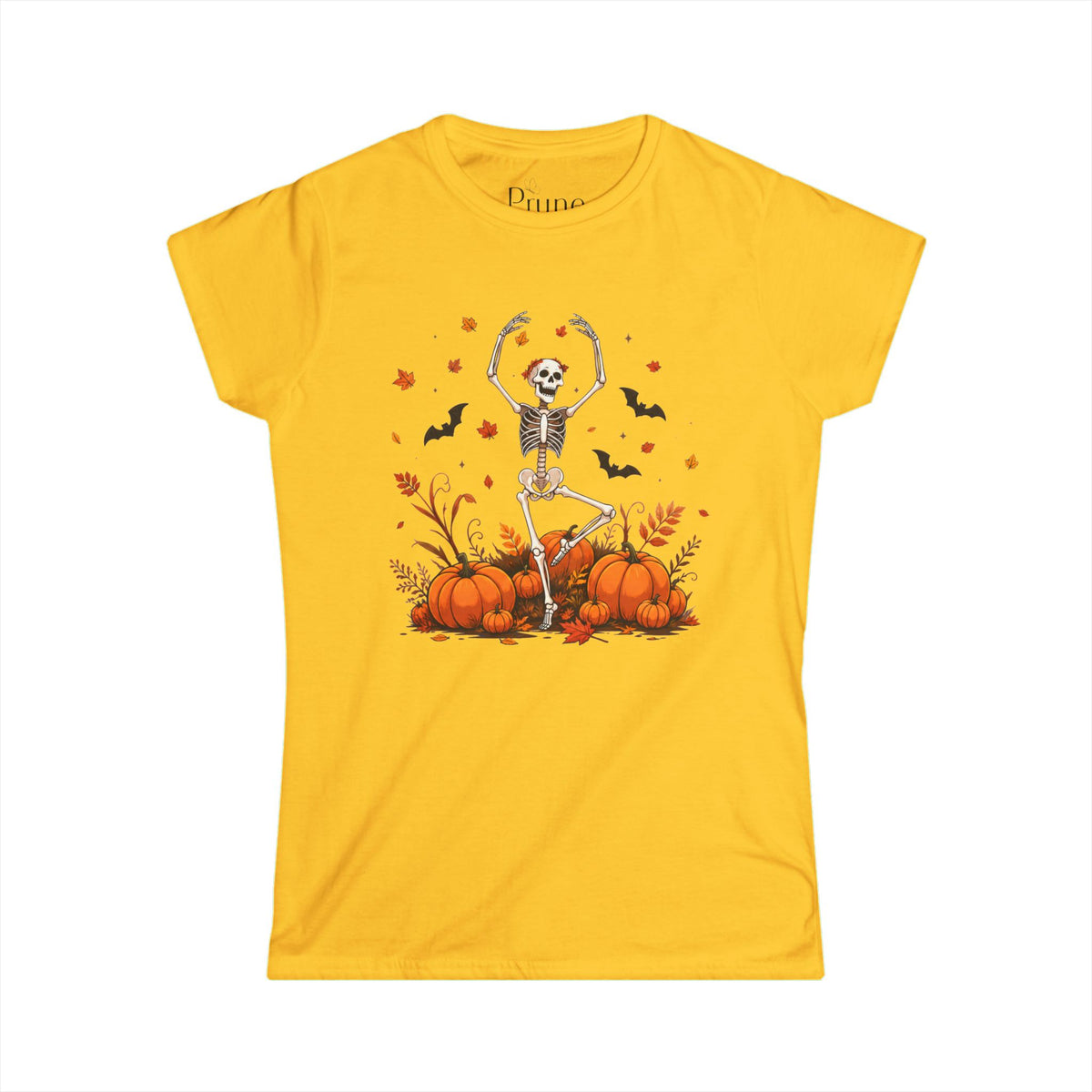 Dancing in the Pumpkin Patch - Women's Cut Fitted Tee