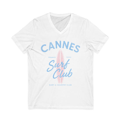 Cannes Surf Club - Short Sleeve V Neck