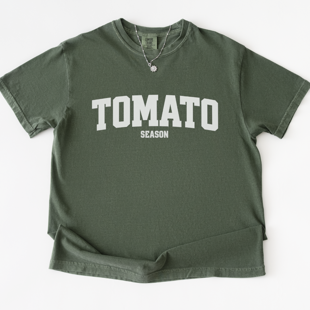 Tomato Season - Comfort Colors Relaxed Fit Premium T Shirt