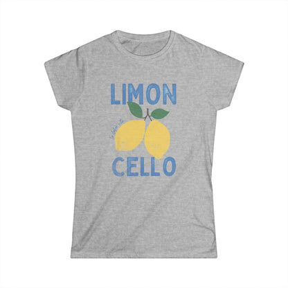 Limon Cello, Vintage Tee - Women's Cut Fitted Tee