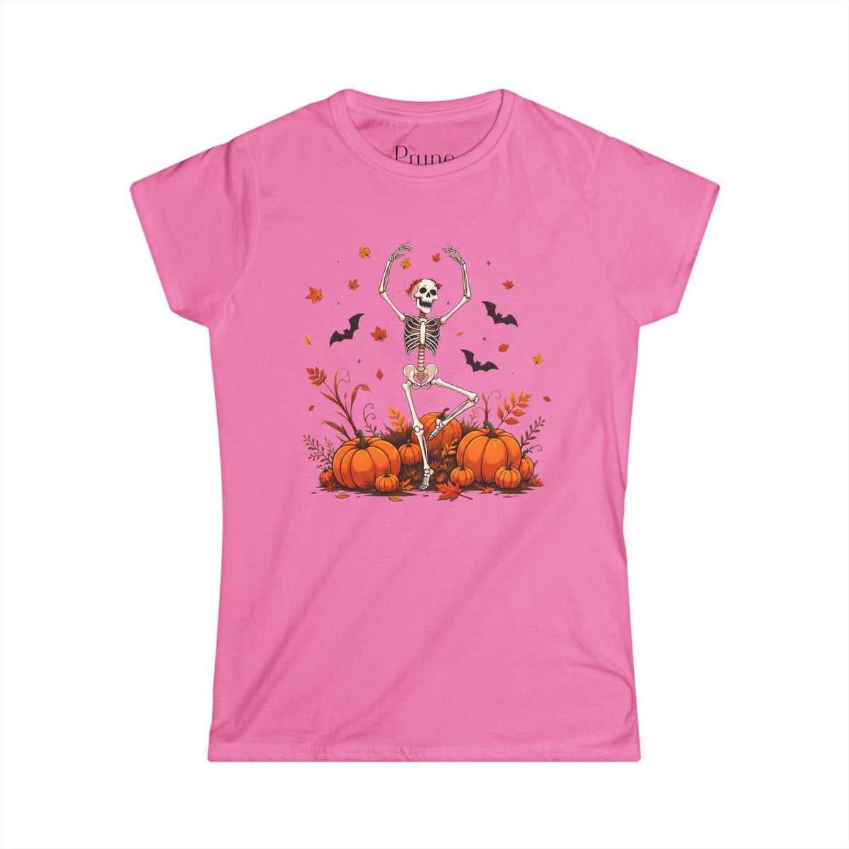 Dancing in the Pumpkin Patch - Women's Cut Fitted Tee