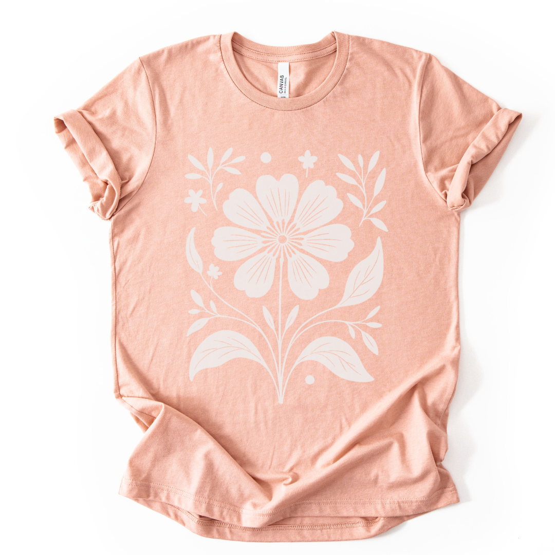 Petalis Blanco - Bella Canvas Super Soft Fitted T Shirt