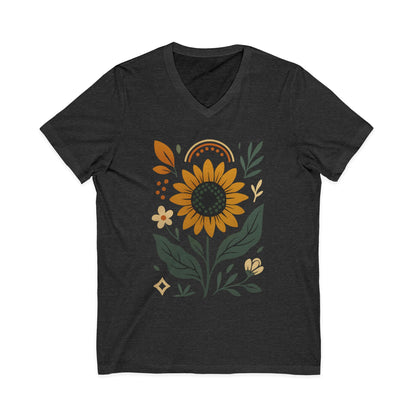 Sunflower - Short Sleeve V Neck