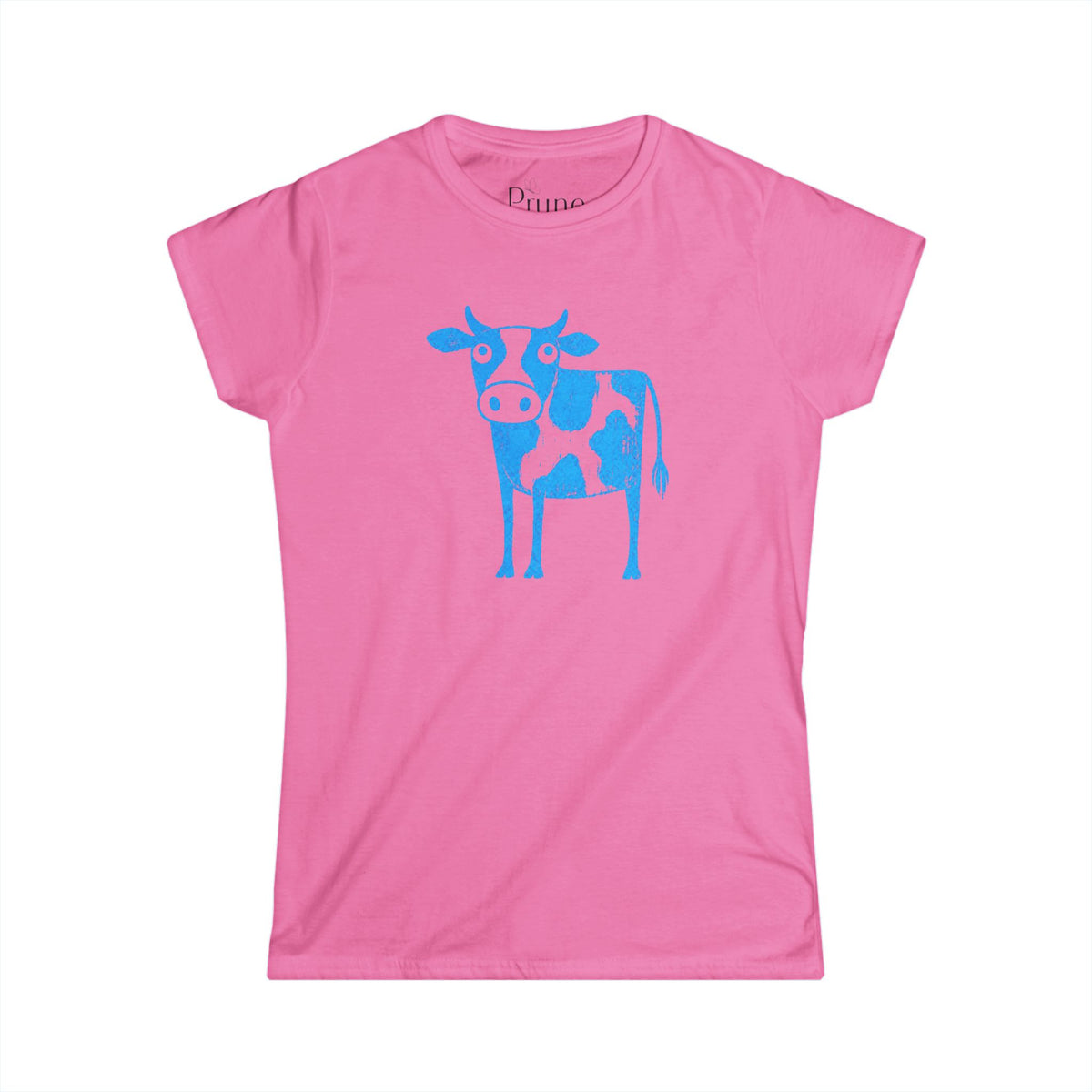Cow - Women's Cut Fitted Tee