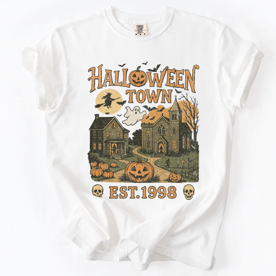 Halloween Town - Comfort Colors Relaxed Fit Premium T Shirt