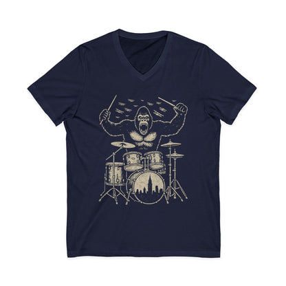 King Kong's Drum Solo  - Short Sleeve V Neck