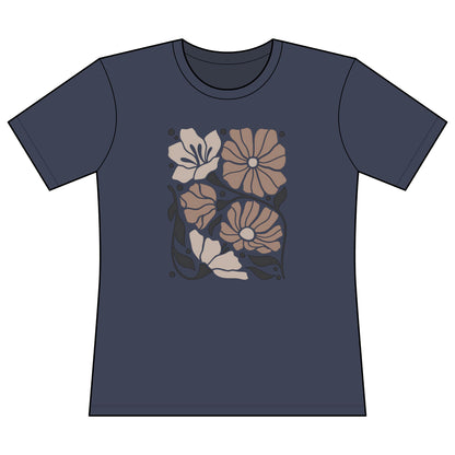 Abstract Floral - Super Soft Women's Cut