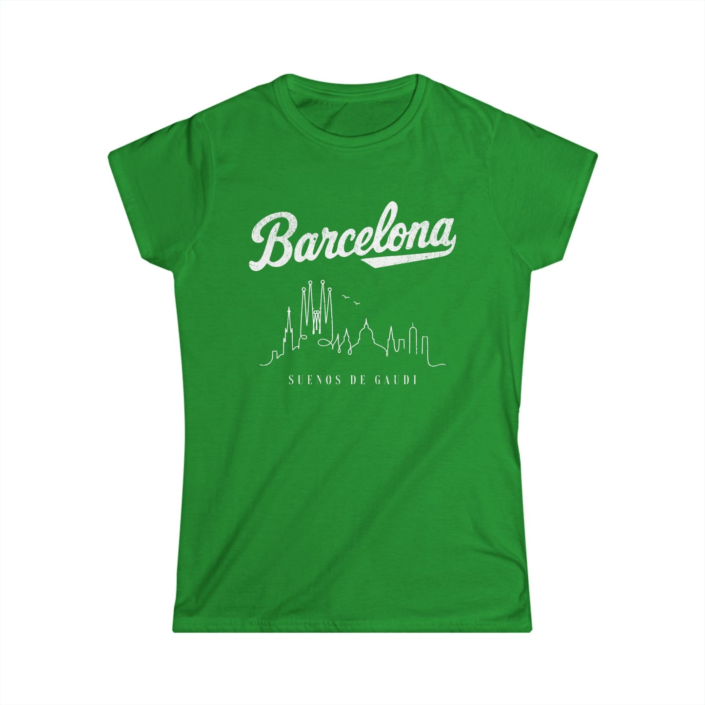 Barcelona, Dreams Of Gaudi - Women's Softstyle Tee