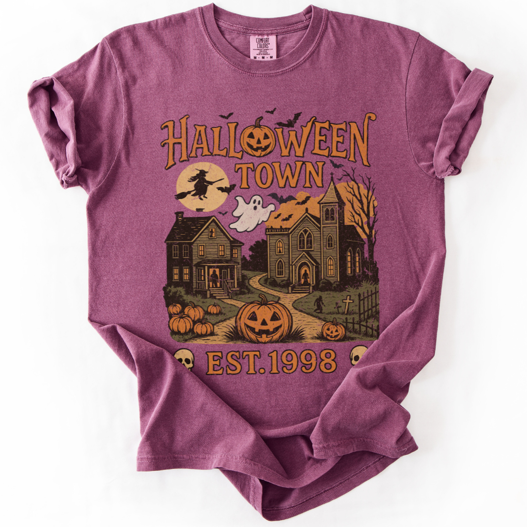 Halloween Town - Comfort Colors Relaxed Fit Premium T Shirt