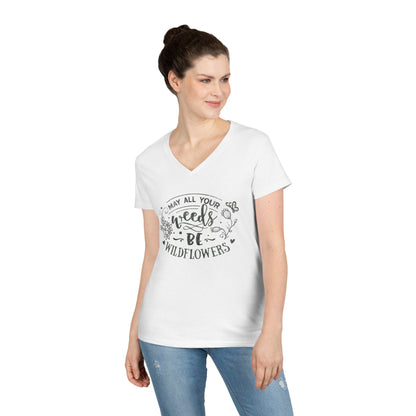 Ladies' V-Neck T-Shirt
