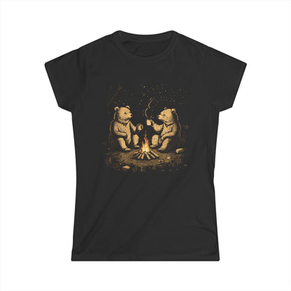 Camping Bears - Women's Softstyle Tee