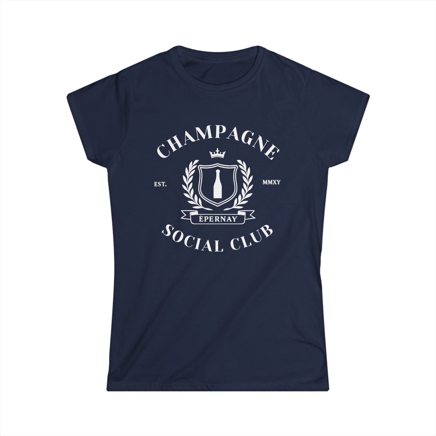 Champagne Social Club - Women's Softstyle Tee