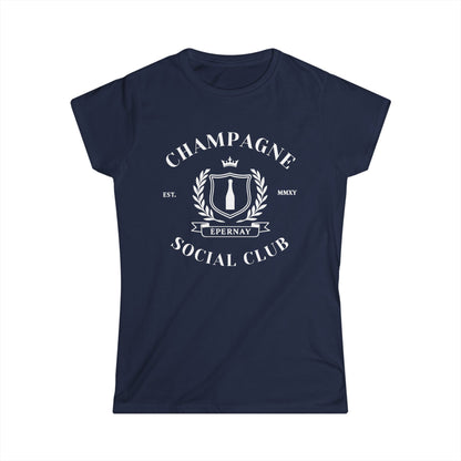 Champagne Social Club - Women's Softstyle Tee
