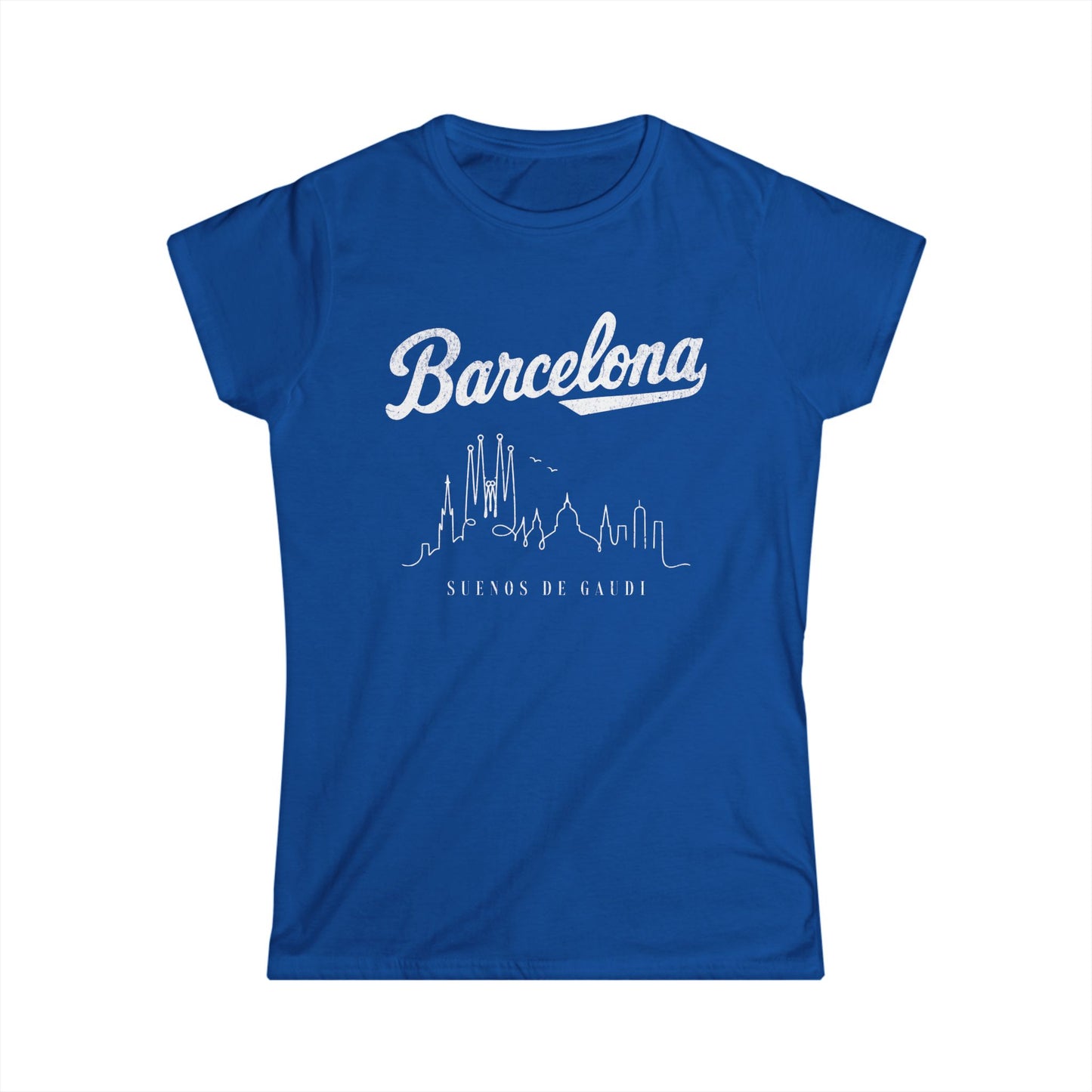 Barcelona, Dreams Of Gaudi - Women's Softstyle Tee