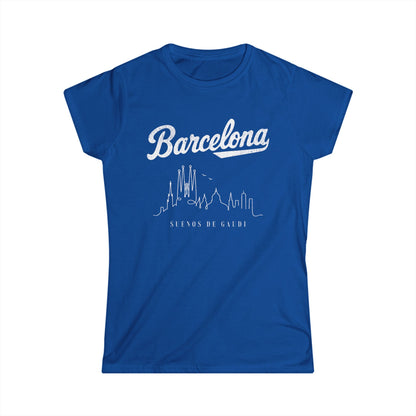 Barcelona, Dreams Of Gaudi - Women's Softstyle Tee