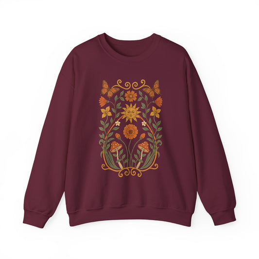 Golden Butterfly - Gildan Crewneck Sweatshirt