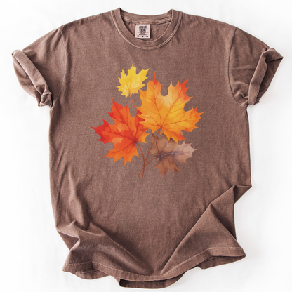Autumn Leaves -  Comfort Colors Relaxed Fit Premium T Shirt