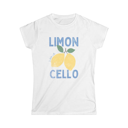 Limon Cello, Vintage Tee - Women's Cut Fitted Tee