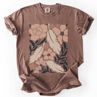 Feathers -  Comfort Colors Relaxed Fit Premium T Shirt