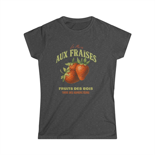 Aux Fraises - Women's Softstyle Tee