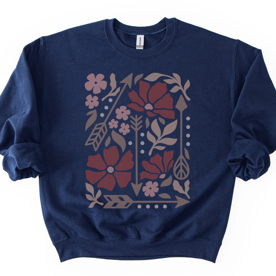 Arrows Of Bohemia -  Gildan Crewneck Sweatshirt