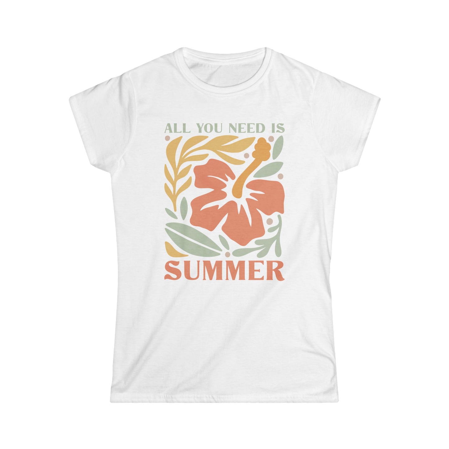 All You Need Is Summer - Women's Softstyle Tee