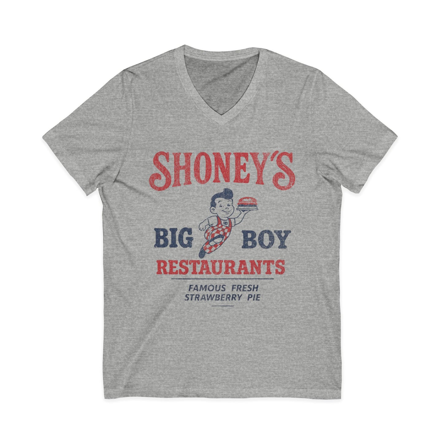 Shoney's Big Boy Restaurants - Short Sleeve V Neck