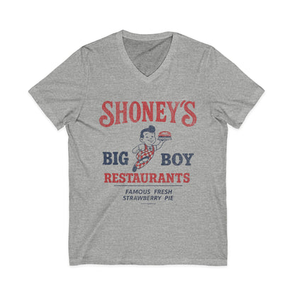 Shoney's Big Boy Restaurants - Short Sleeve V Neck