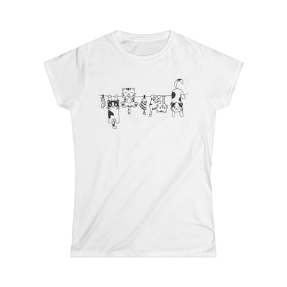 Cats - Women's Softstyle Tee