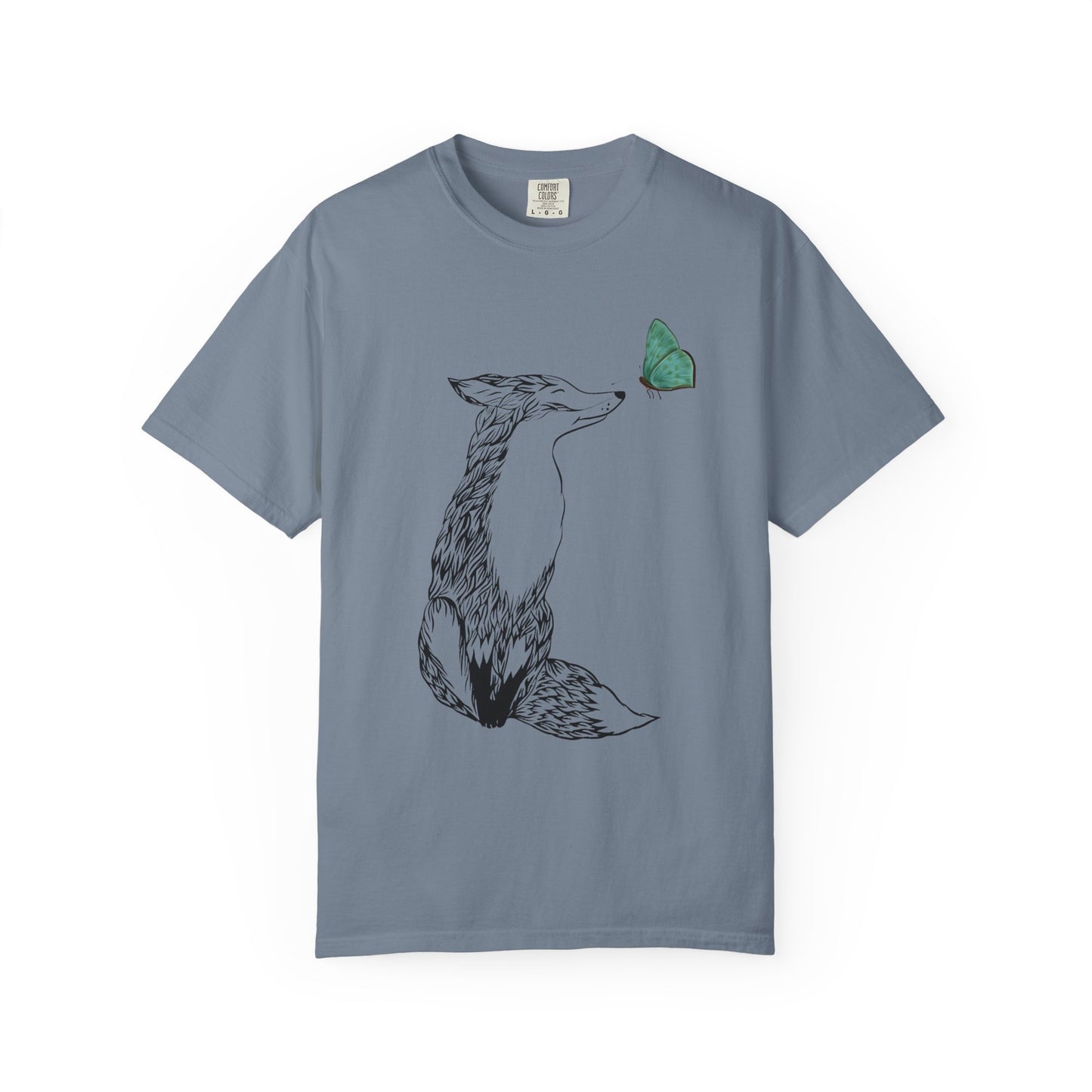 Fox & Butterfly - Comfort Colors Relaxed Fit Premium T Shirt