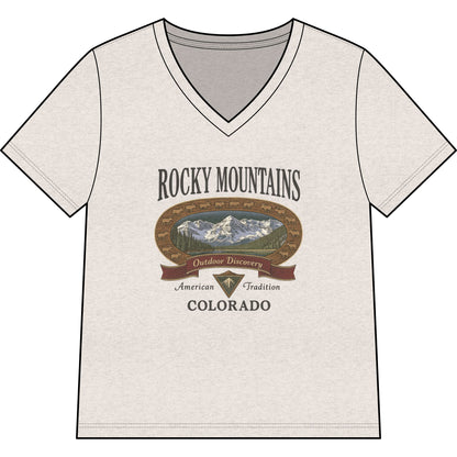 Rocky Mountains - Super Soft V-Neck