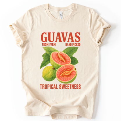 Guavas Tropical Sweetness Tee - Bella Canvas Super Soft T Shirt
