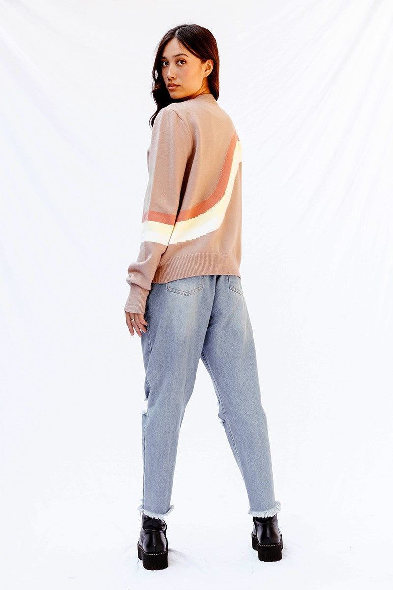 Retro Stripe Sweater