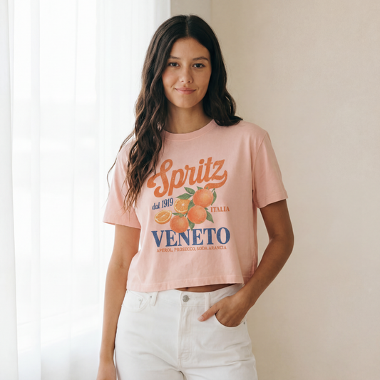 Spritz - Comfort Colors Boxy Cropped Tee