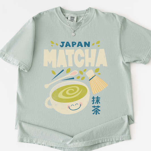 Matcha - Comfort Colors Relaxed Fit Premium T Shirt