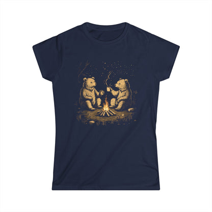 Camping Bears - Women's Softstyle Tee