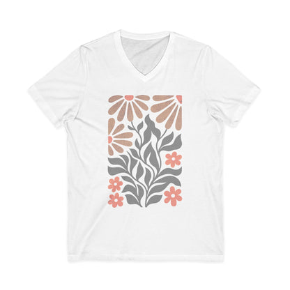 Wildlight Floral - Short Sleeve V Neck