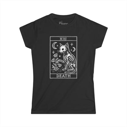 Tarot Card of Death - Women's Cut Fitted Tee