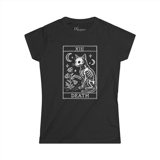 Tarot Card of Death - Women's Cut Fitted Tee