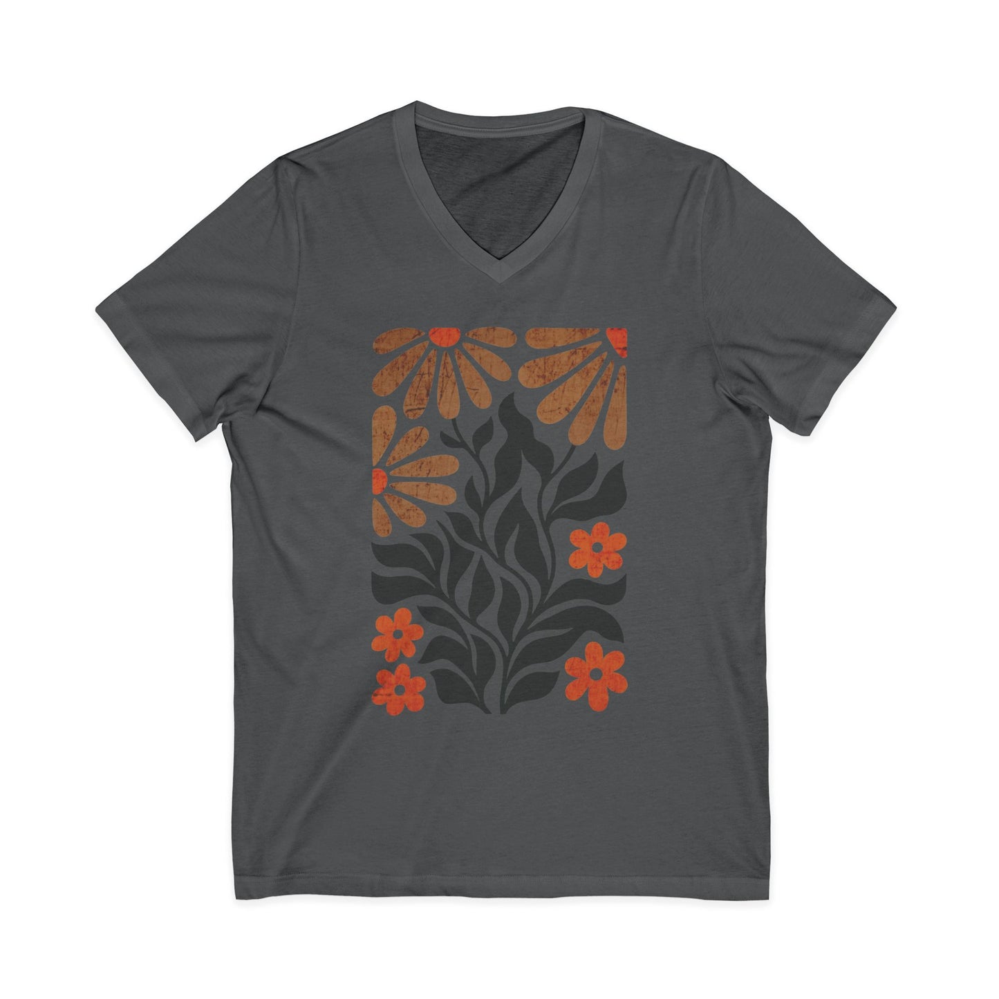 Wildlight Floral - Short Sleeve V Neck