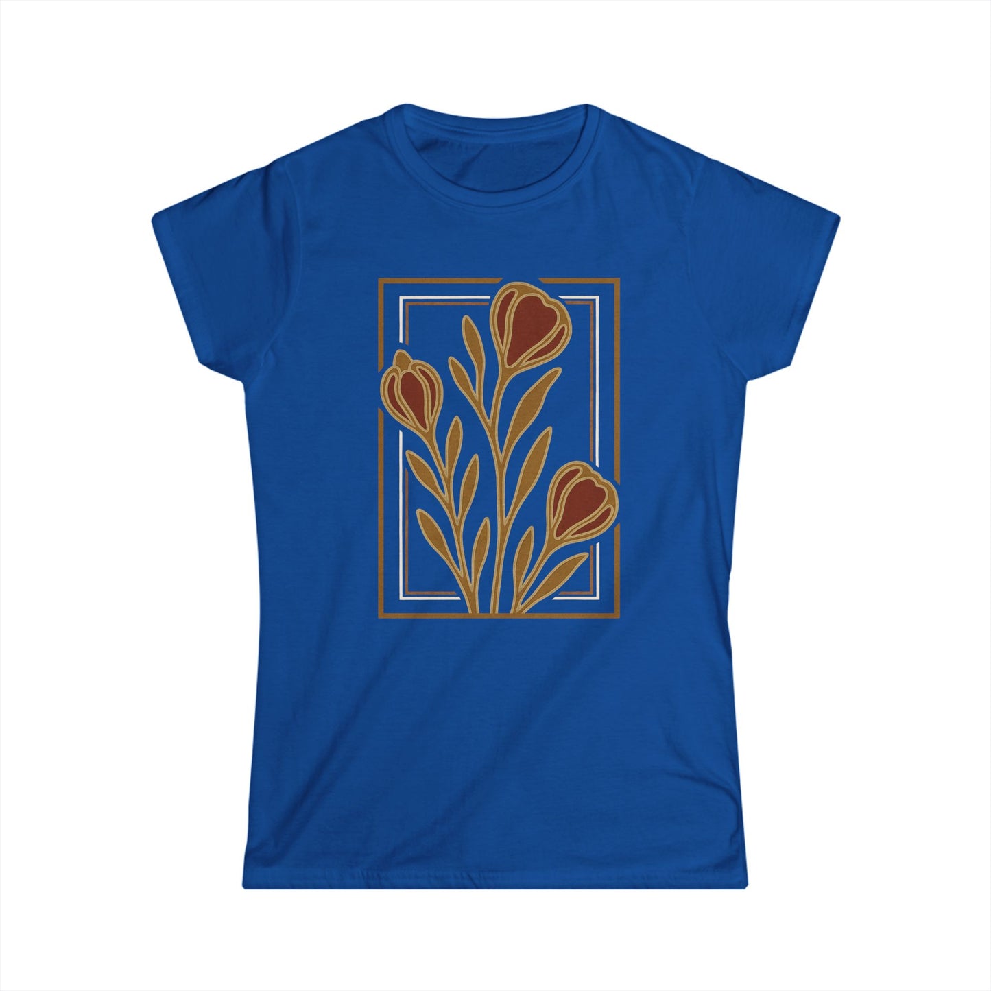 Floraison Noire - Women's Cut Fitted Tee